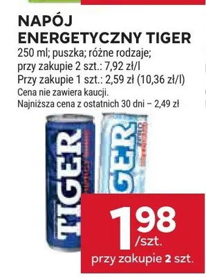 Napój energetyczny promocja w Stokrotka