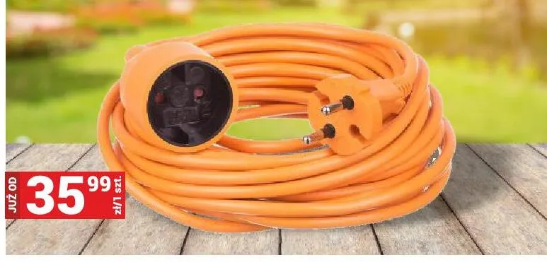 Przedłużacz ogrodowy promocja w Merkury Market