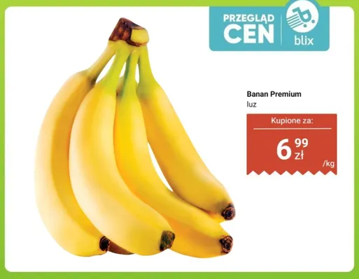 Banan Premium luz promocja w Biedronka