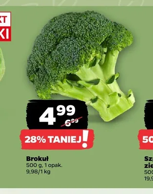 Brokuł promocja w Netto