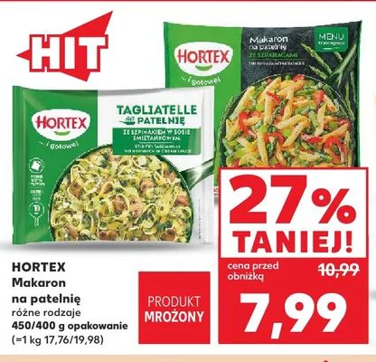 Makaron na patelnię Hortex promocja w Kaufland