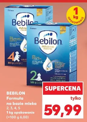 Mleko modyfikowane na bazie mleka promocja w Kaufland