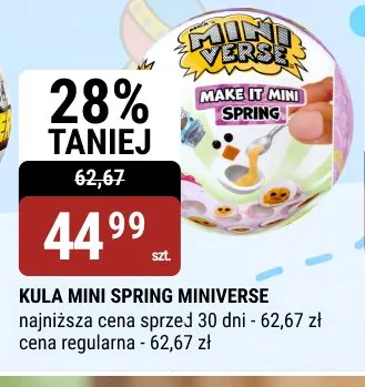 Kula Mini Spring Miniverse promocja w bi1