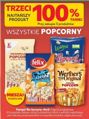 Wszystkie popcorny promocja w Kaufland
