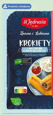 Krokiety z pieczarkami i serem mozzarella U Jędrusia promocja w Dino