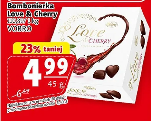 Bombonierka Love & Cherry promocja w Prim Market