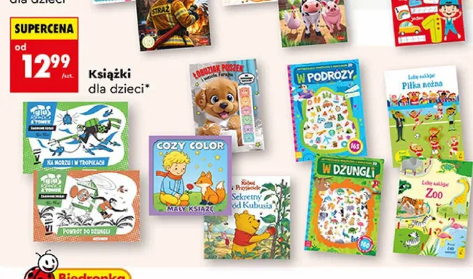 Książka Zoo promocja w Biedronka