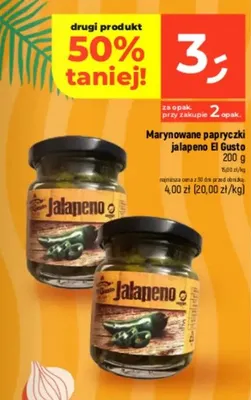 Marynowane papryczki jalapeño promocja w Dealz