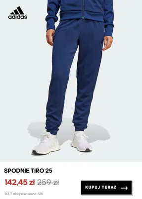 Spodnie sportowe Adidas Tiro 25 promocja w Adidas