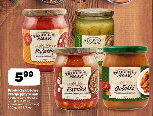 Gołąbki w sosie pomidorowym Tradycyjny Smak promocja w Netto