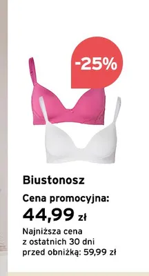 Biustonosz promocja w Tchibo