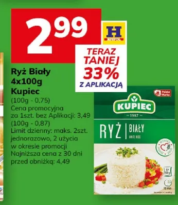 Ryż Biały promocja w Hitpol