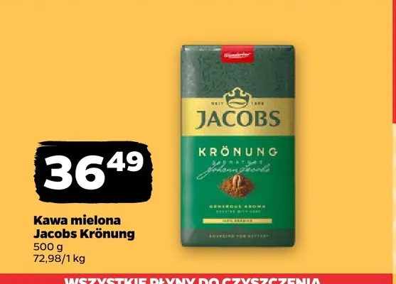 Kawa mielona Jacobs Krönung promocja w Netto