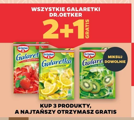 Galaretki Dr.Oetker promocja w Netto