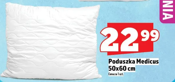 Poduszka Medicus 50x60 cm promocja w TOPAZ