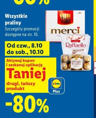 Praliny promocja w Lidl