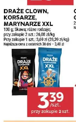 Draże Clown XXL Skawa promocja w Stokrotka