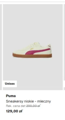 Sneakersy niskie Puma mleczny promocja w Lounge by Zalando
