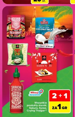Sos Sriracha Hot Chilli Crying Thaiger promocja w Carrefour