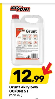 Grunt akrylowy GO/ON! promocja w Bricomarche