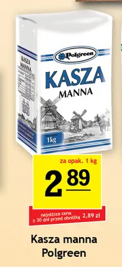 Kasza manna Polgreen promocja w Gram Market