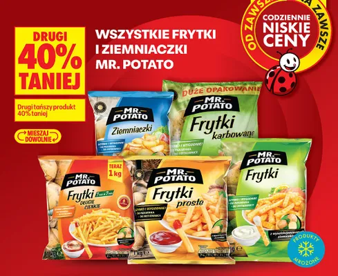 Ziemniaczki wszystkie rodzaje promocja w Biedronka