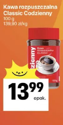 Kawa rozpuszczalna Classic promocja w Delikatesy Centrum