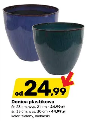 Donica plastikowa promocja w Bricomarche