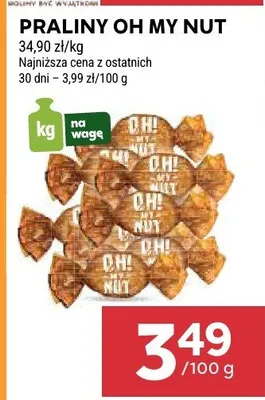 Praliny Oh My Nut promocja w Stokrotka