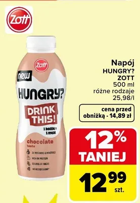 Napój różne rodzaje promocja w Carrefour Market