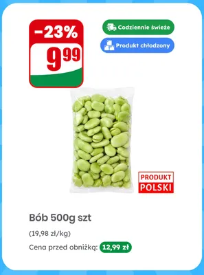 Bób polski promocja w Dino