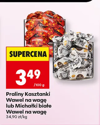 Praliny Kasztanki Wawel na wagę promocja w Biedronka