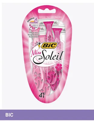 Maszynki do golenia Miss Soleil dla kobiet 3 ostrzowe promocja w Rossmann