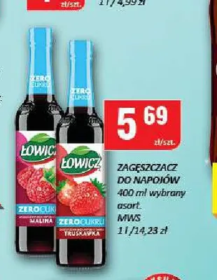Zagęszczacz do napojów Łowicz promocja w Chorten