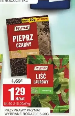 Przyprawa Prymat promocja w Bingo