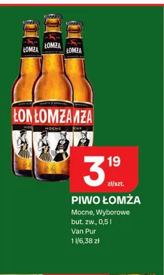 Piwo Łomża Mocne promocja w Chorten