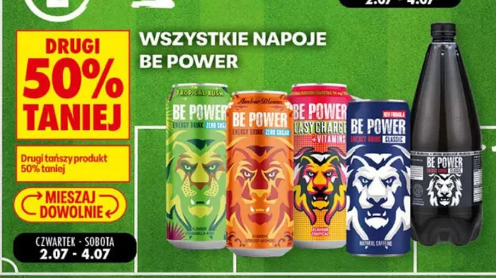 Napój energetyczny Be Power Classic promocja w Biedronka