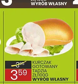 Kurczak gotowany Tadzia promocja w Wafelek