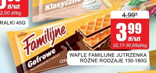 Wafle Familijne Jutrzenka promocja w Bingo