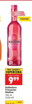 Wino Frizzante Malina promocja w Biedronka