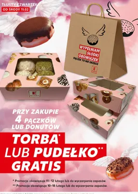 Torba na pączki promocja w Kaufland
