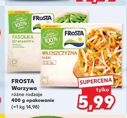 Włoszczyzna paski Frosta promocja w Kaufland