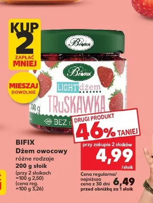 Dżem owocowy Bifix promocja w Kaufland