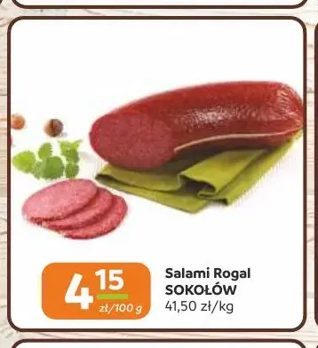 Salami rogal Sokołów promocja w Gama
