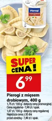 Pierogi z mięsem drobiowym promocja w Twój Market