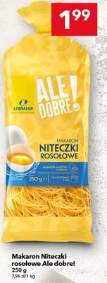 Makaron niteczki rosołowe promocja w LEWIATAN