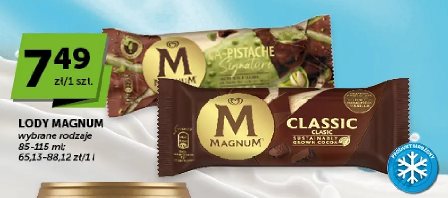 Lody Magnum Classic promocja w Euro Sklep