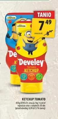Ketchup Tomato Develey promocja w Arhelan