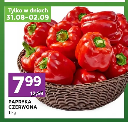 Papryka czerwona promocja w Stokrotka