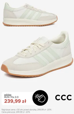 Buty sportowe Adidas RUN 70s 2,0 promocja w CCC
